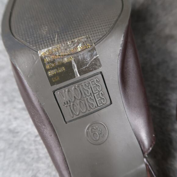 Mootsie Tootsie Shoes Womens 6.5 Mule Clog Pump Slip On Closed Toe Retro Fashion - Picture 13 of 14